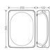 Розподільна коробка KF5050G 355x255x122 мм, IP66/67, з клемником 5х50 мм&sup2;, світло-сіра RAL 7035 | HENSEL 00000007738 фото 2