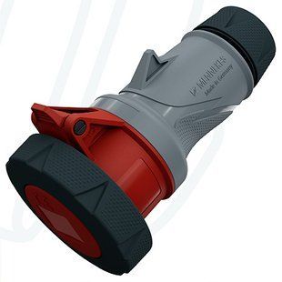 Розетка кабельна PowerTOP Xtra with ErgoCONTACT 32A 4п 6г 400B, IP67/IP69 00000009550 фото