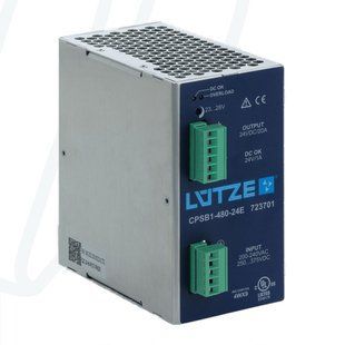 Джерело живлення LUTZE CPSB1-480-24E Compact Economy, однофазне, 480 Вт 00000000464 фото