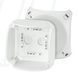 Розподільна коробка KF0400H 104x104x70 мм, IP66/67, без клемгника, пласкі стінки, світло-сіра RAL 7035 | HENSEL 00000007698 фото 1