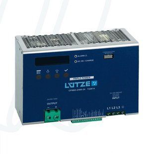 Джерело живлення LUTZE CPSB3-2400-24 Compact 3 фази, регульоване, 2400 Вт 00000000656 фото