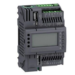 Програмований логічний контролер М172, ДИСПЛЕЙ, 18 I/O, Eth, 2 RS485 (TM172PDG18R) TM172PDG18R фото