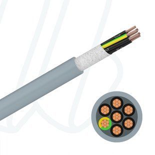 Кабель LUTZE SUPERFLEX PLUS 4000 PUR 1000В 12G1.0 сірий 00000005390 фото