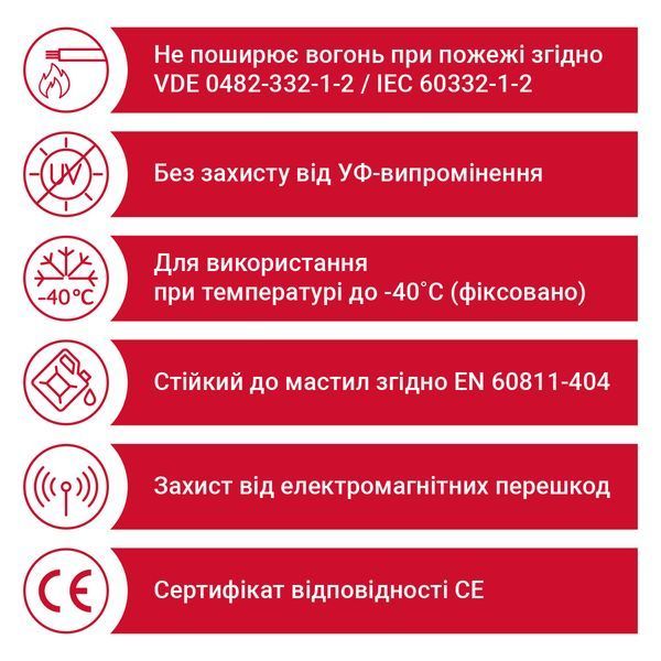 Кабель YSLCY-OZ 4X1 сірий 00000001632 фото