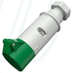 Розетка кабельна 32A 3п 4г 20-25, 40-50В, IP44, MENNEKES (артикул 729A) 729A фото