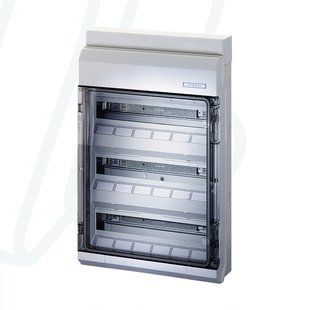 Розподільний щит KV 3554 з клемниками, 3х18 модулів, IP54 00000004927 фото