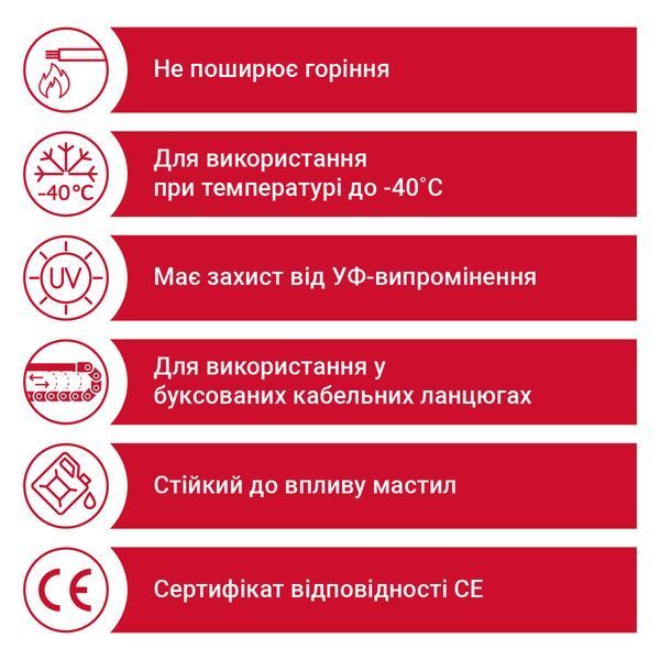 Кабель FABER EFK 310 Y 03G1 cUL сірий 00000000923 фото