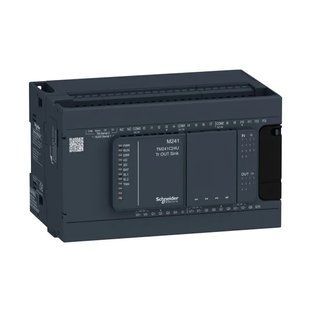 Програмований логічний контролер M241 24 ВХ/ВИХ ТРАНЗ 2RS485 (TM241C24U) TM241C24U фото